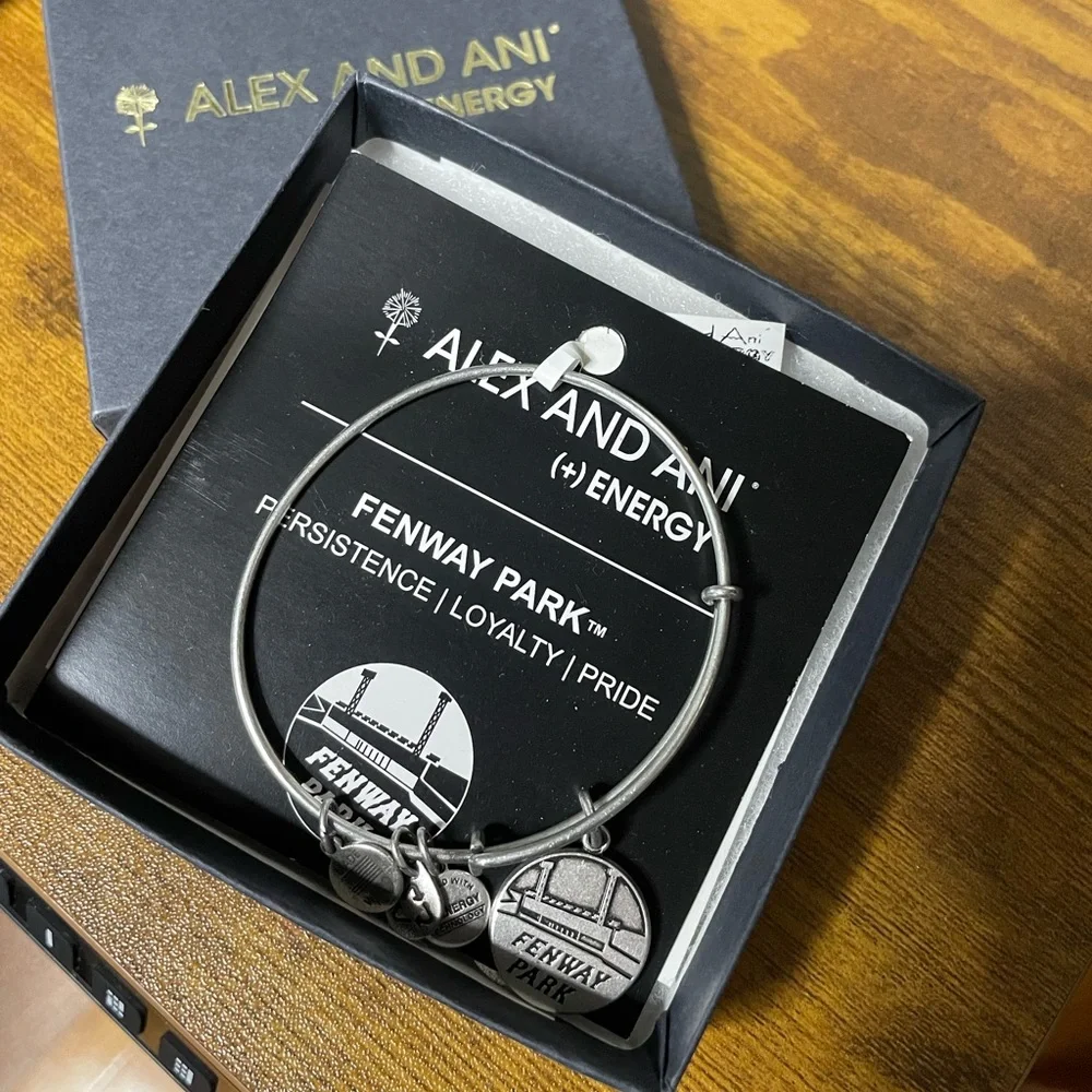 Alex and ani Fenway park bracelet charm Boston nwt